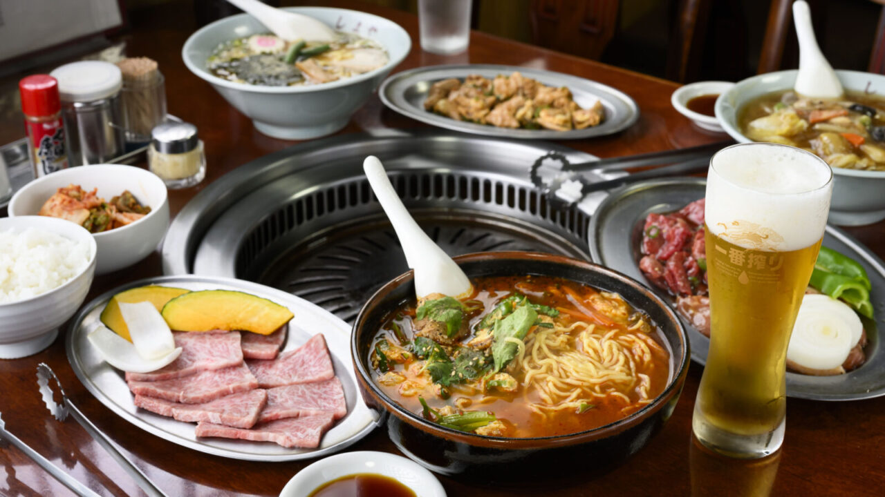 焼肉 ラーメン しまや